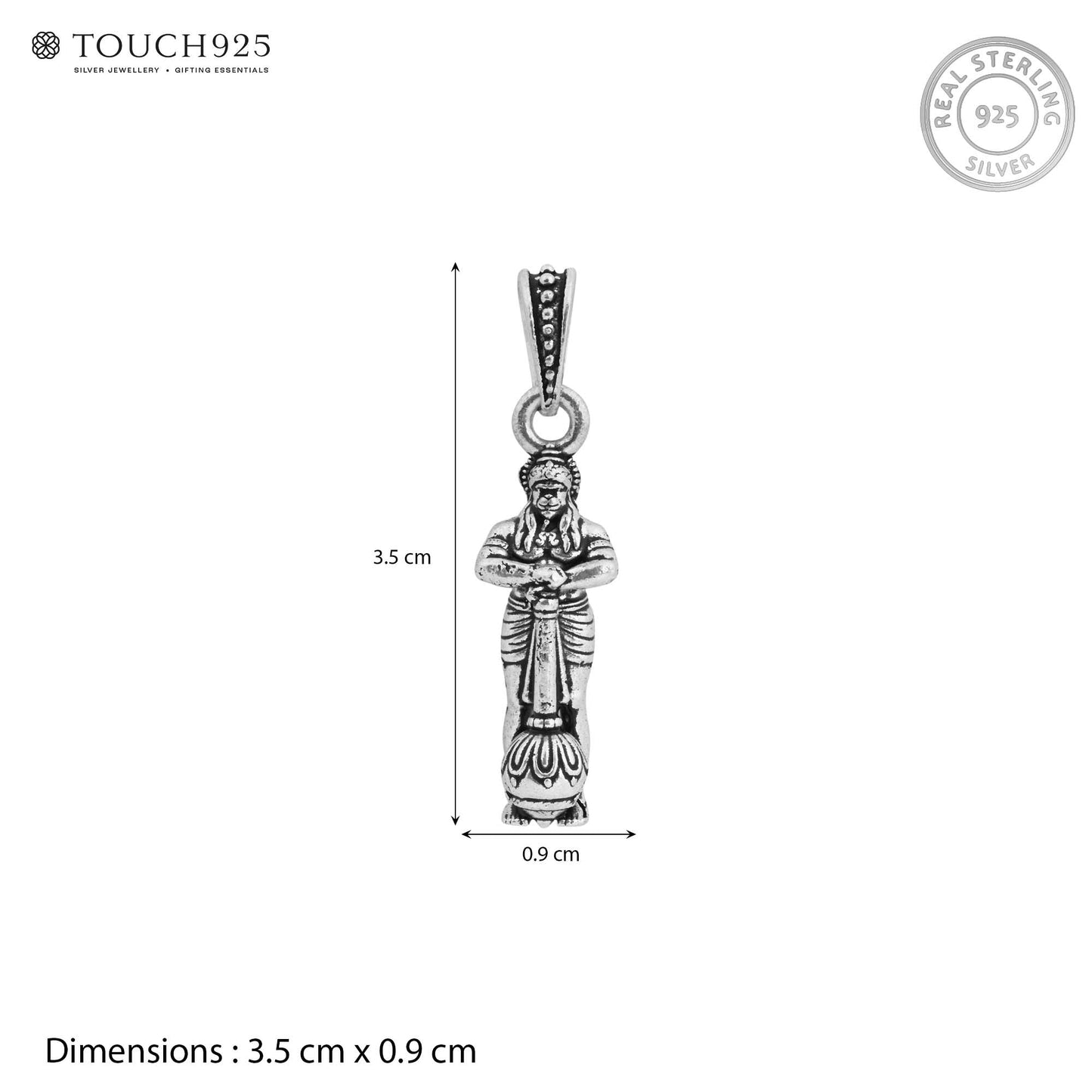 Lord Hanuman Gada Pendant