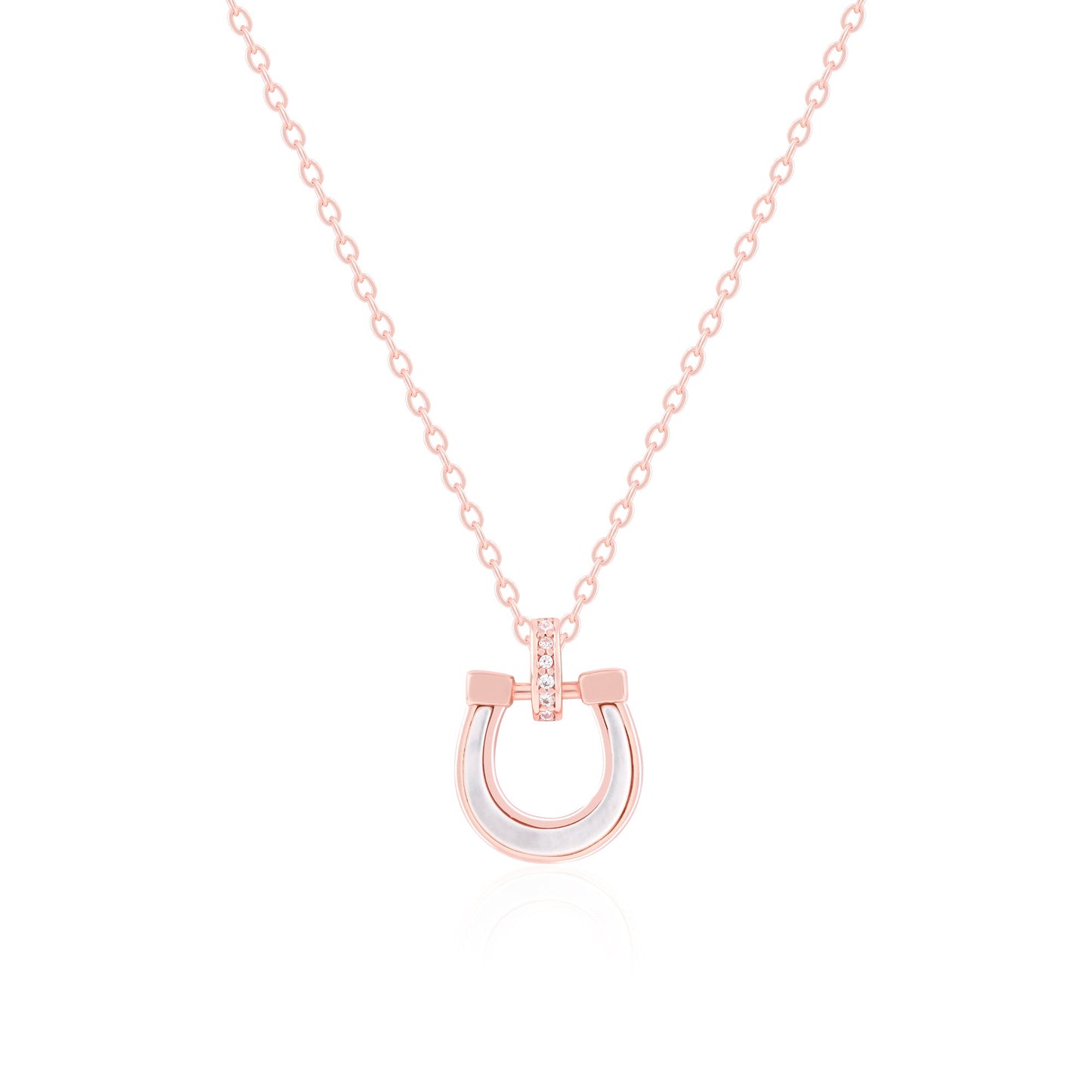 Horseshoe Pendant Necklace