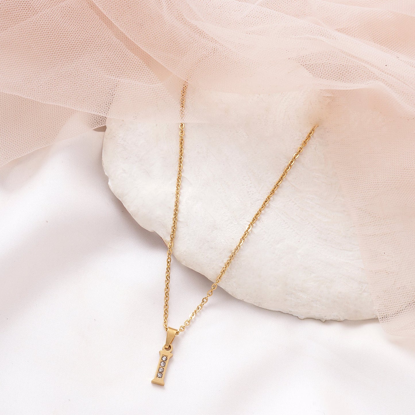 Bewitched I Initial Pendant Necklace