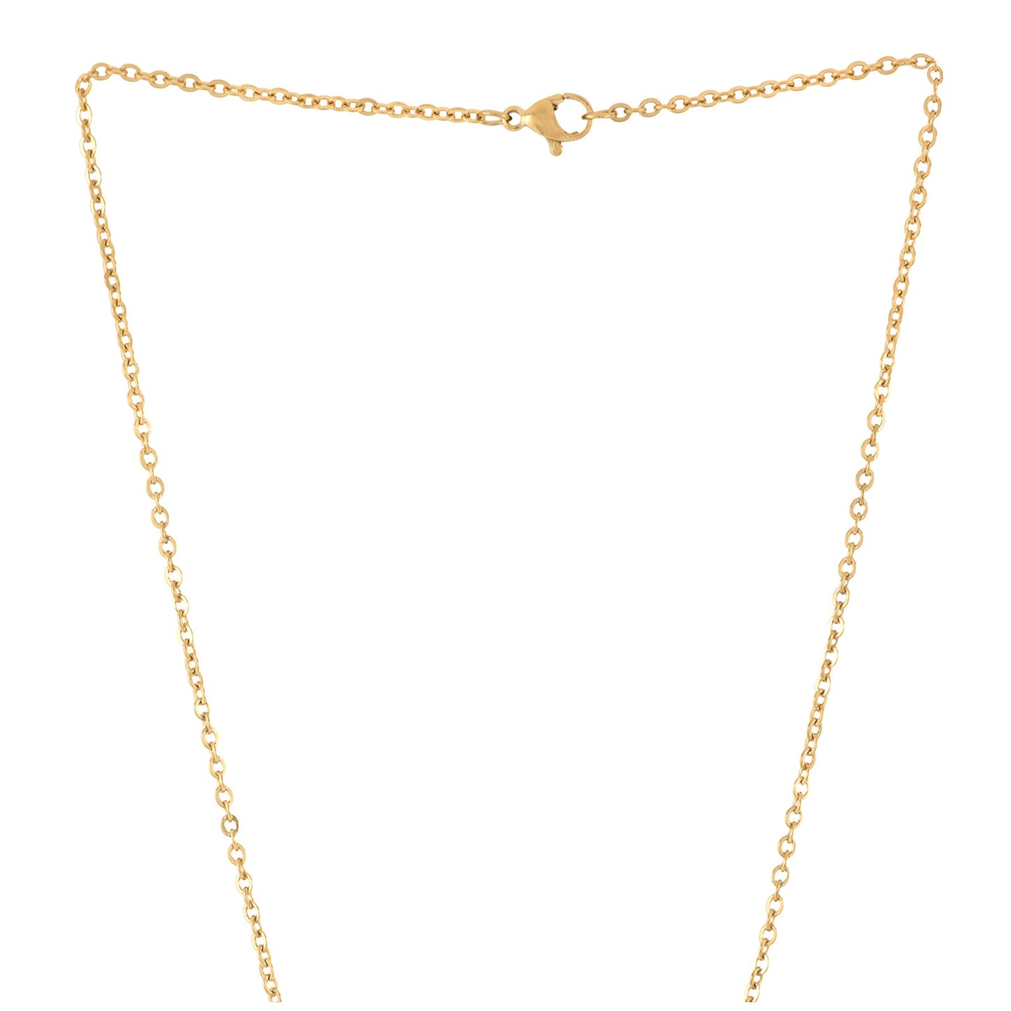 Bewitched Q Intial Pendant Necklace
