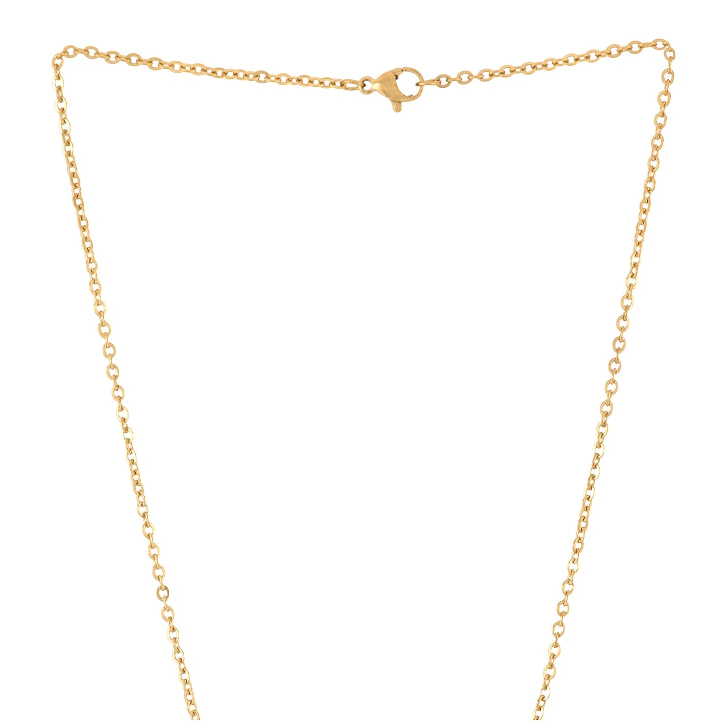 Bewitched W Initial Pendant Necklace