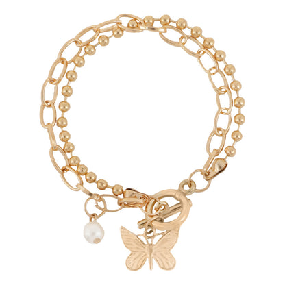 Bewitched Margo Butterfly Linked Bracelet