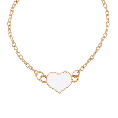 Bewitched Full Of Love White Heart Bracelet