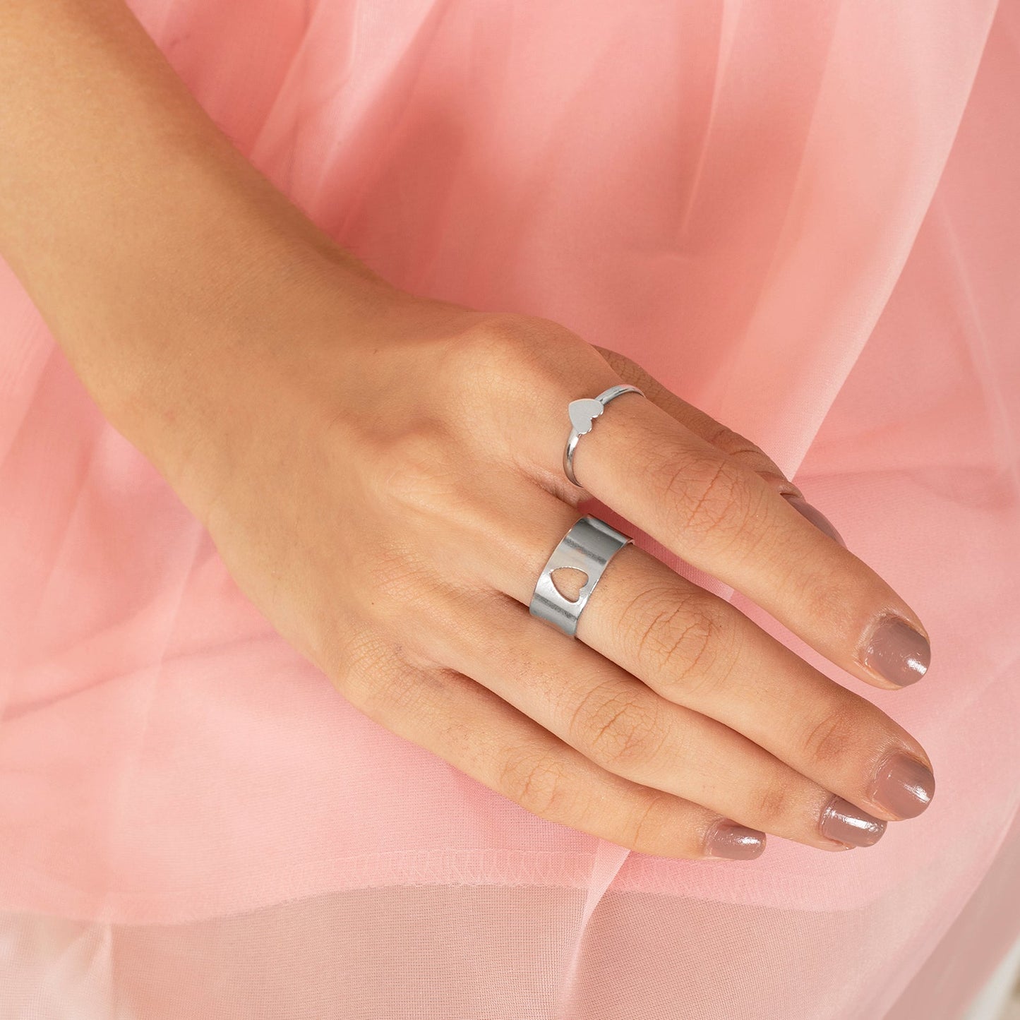 Bewitched Shape Of Love Heart Ring