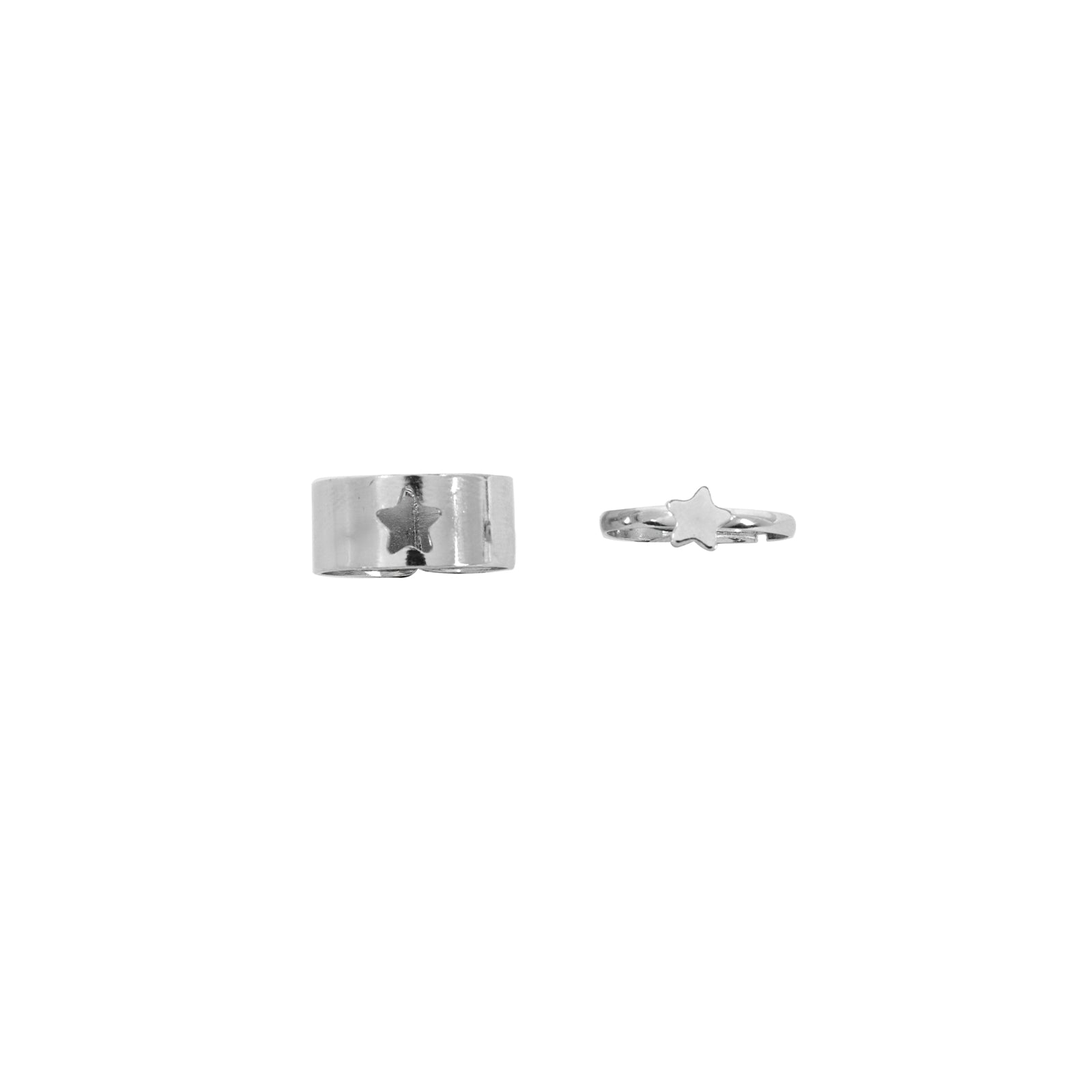 Bewitched Shooting Star Silver Ring