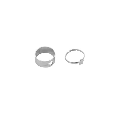Bewitched Shooting Star Silver Ring