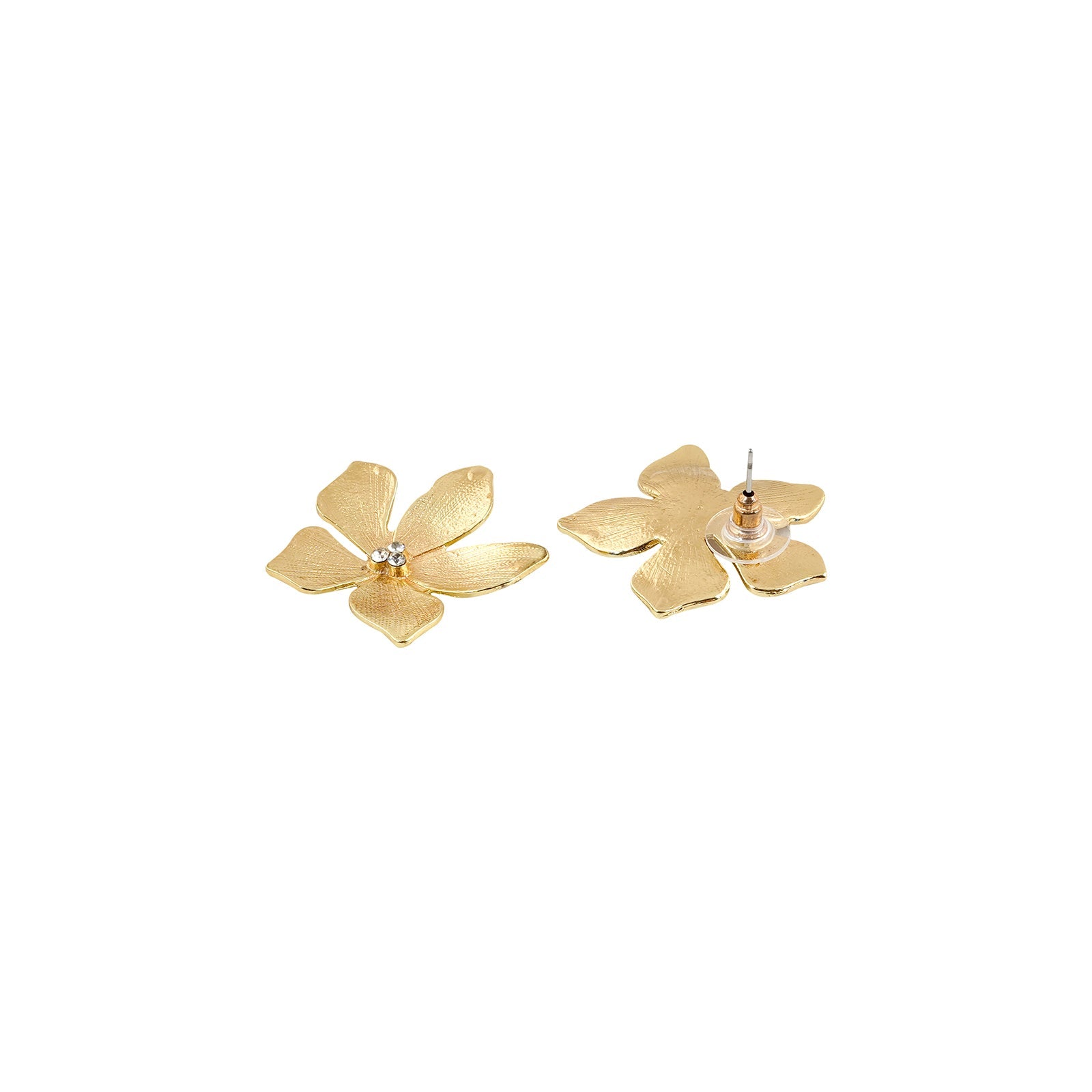 Bewitched Metallic Bold Gold Earrings