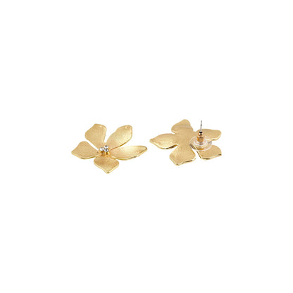 Bewitched Metallic Bold Gold Earrings