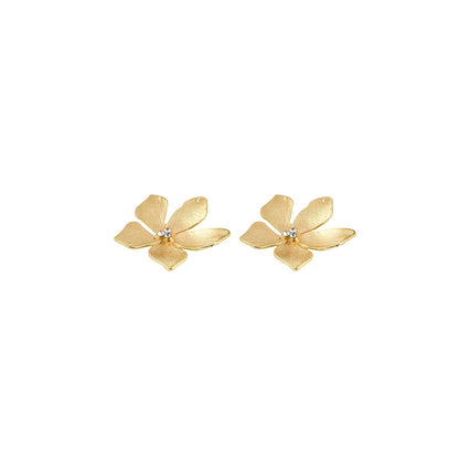 Bewitched Metallic Bold Gold Earrings