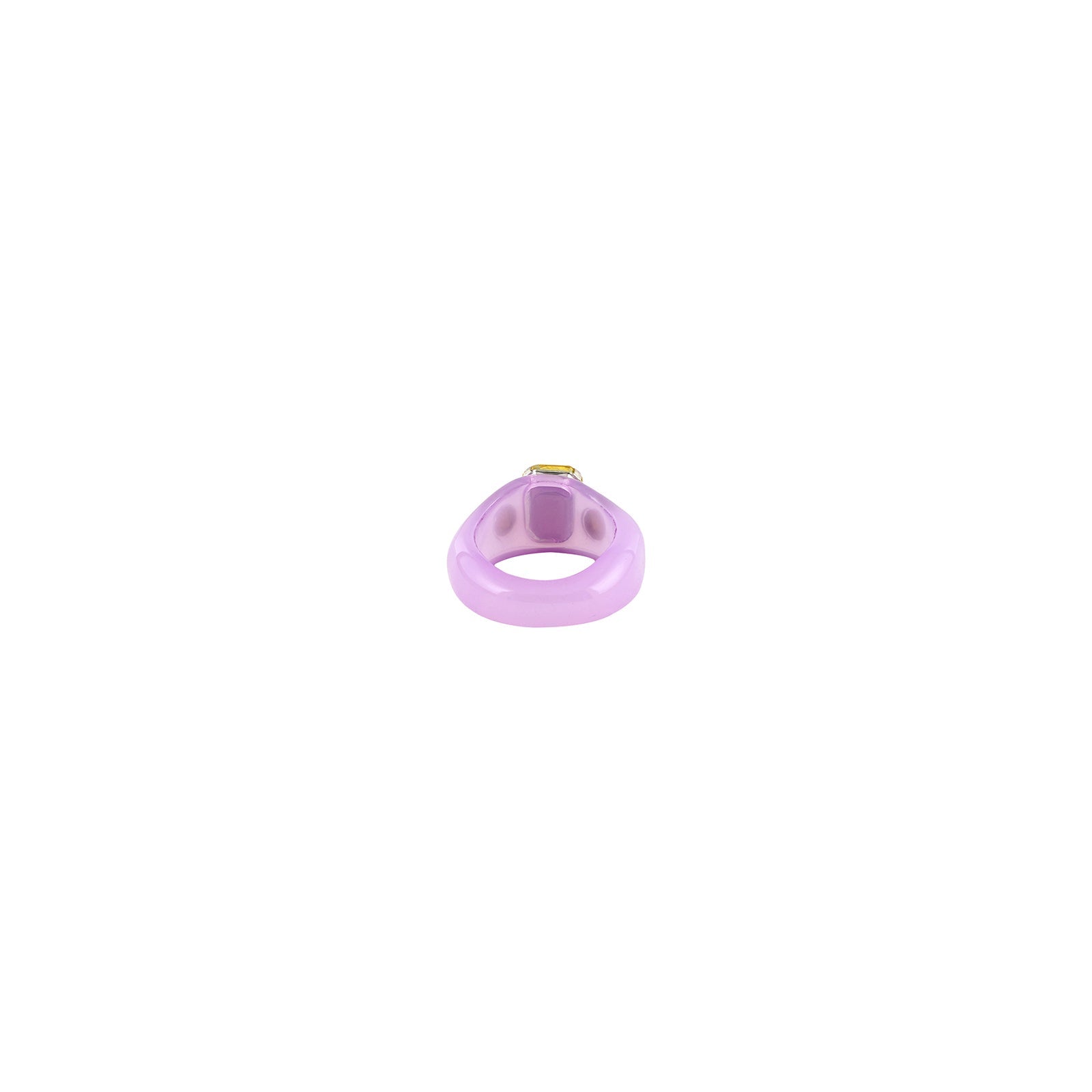 Bewitched Mel Rhinestone Purple Ring