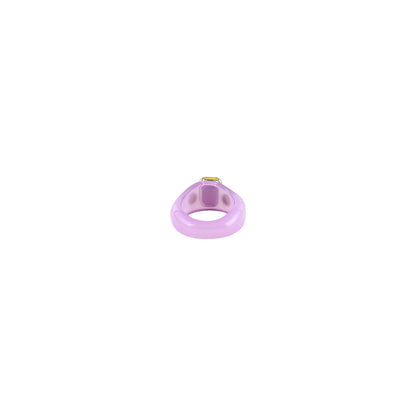 Bewitched Mel Rhinestone Purple Ring