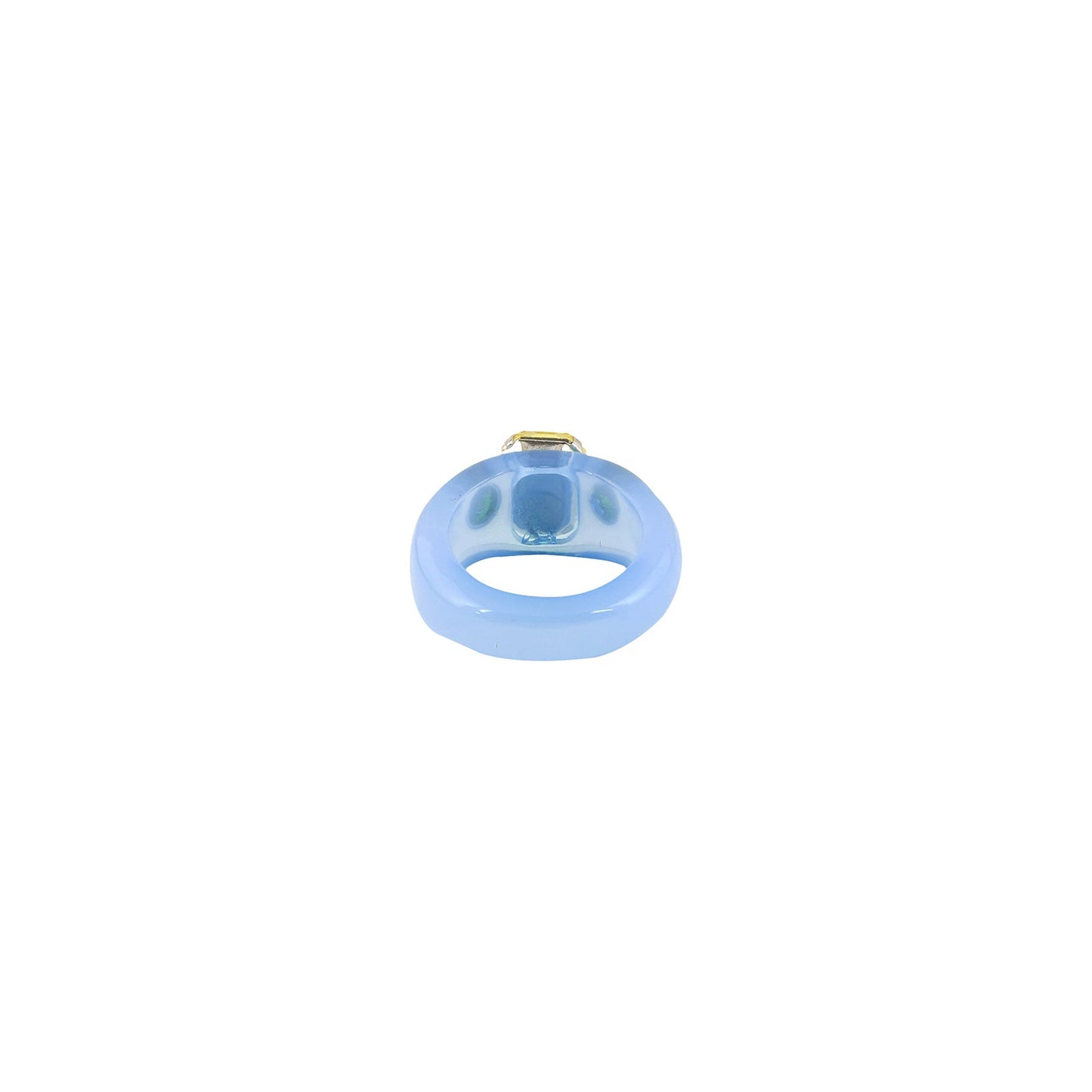 Bewitched Mel Rhinestone Dark Blue Ring