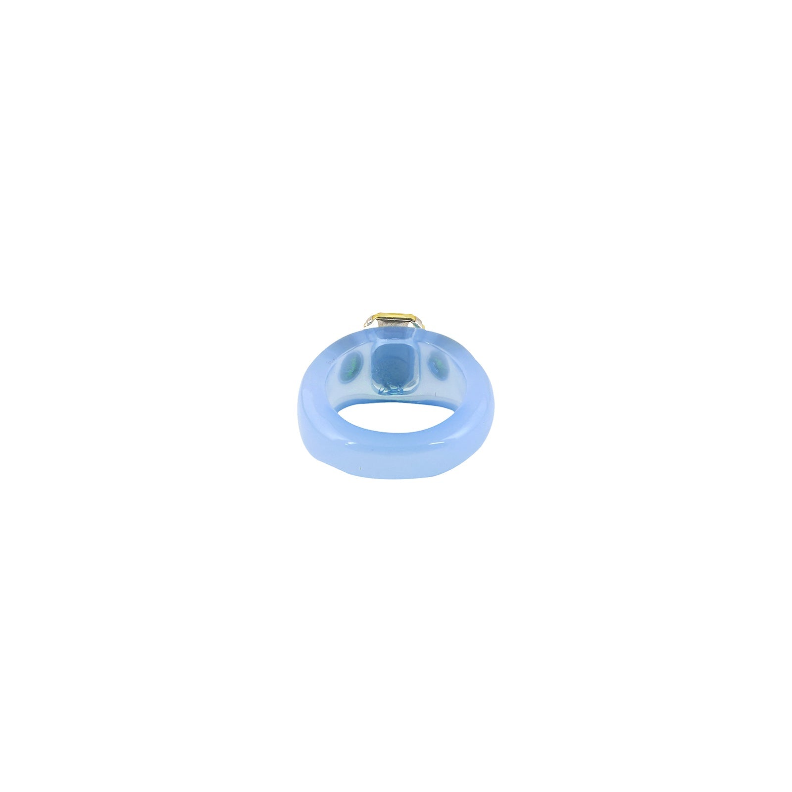Bewitched Mel Rhinestone Dark Blue Ring