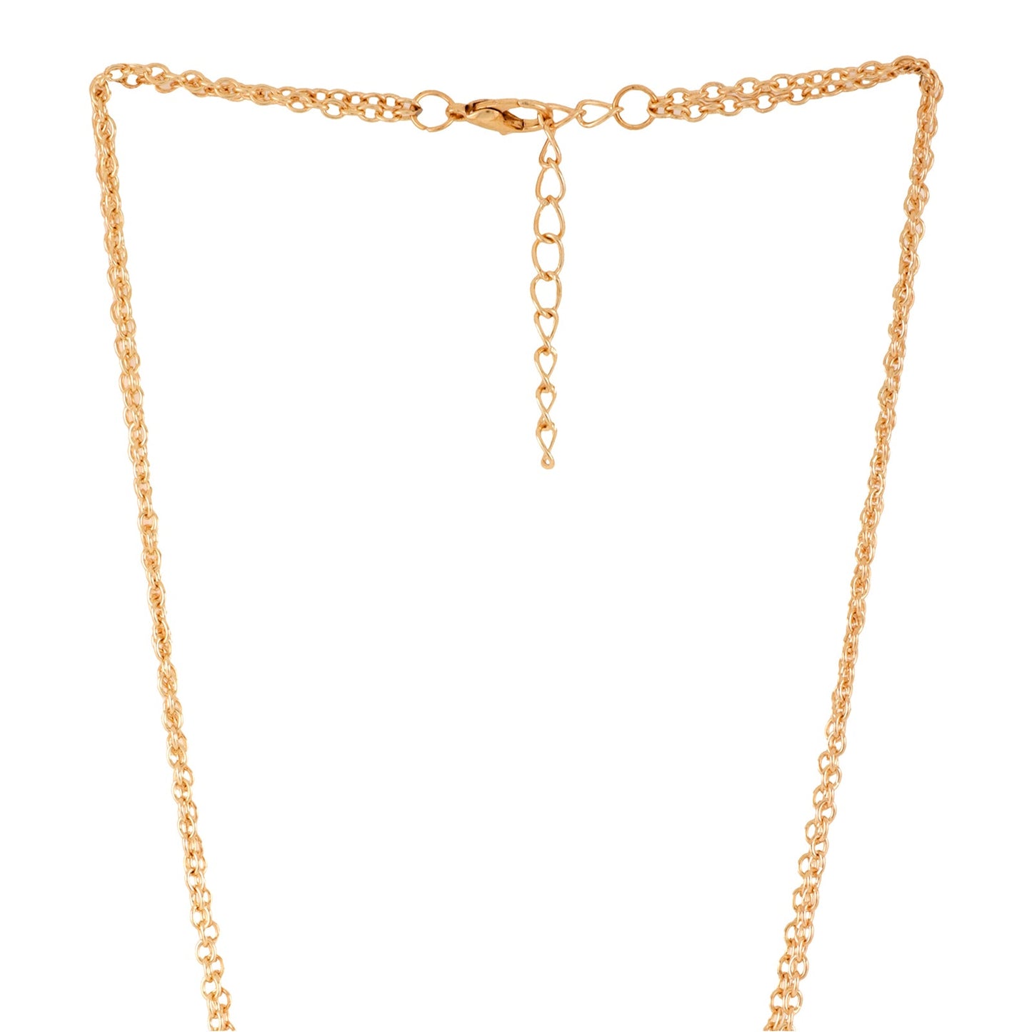 Bewitched Sparkles In Heart Layered Necklace