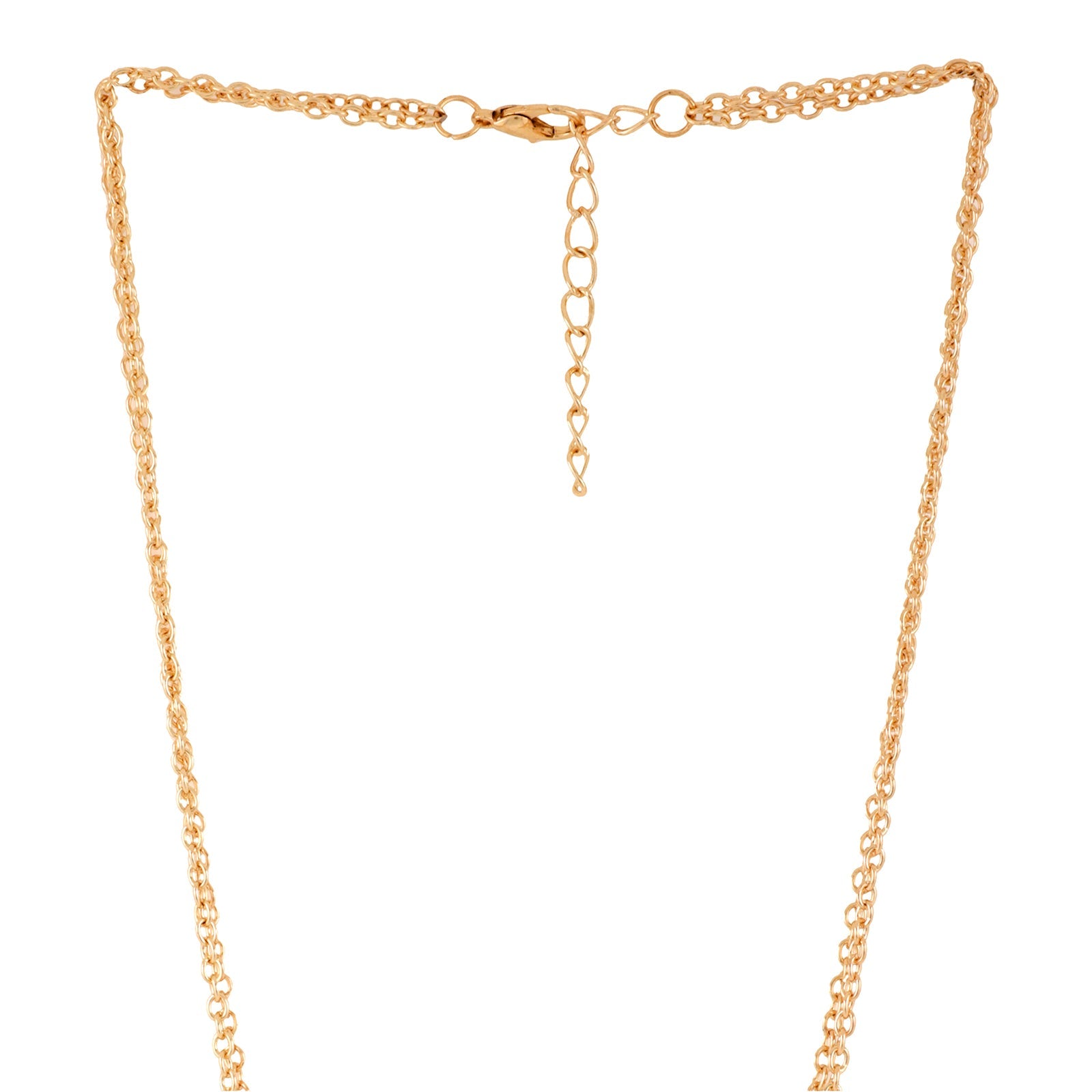 Bewitched Sparkles In Heart Layered Necklace