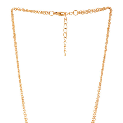 Bewitched Sparkles In Heart Layered Necklace