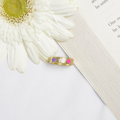 Bewitched Vienna Star Multicolour Ring