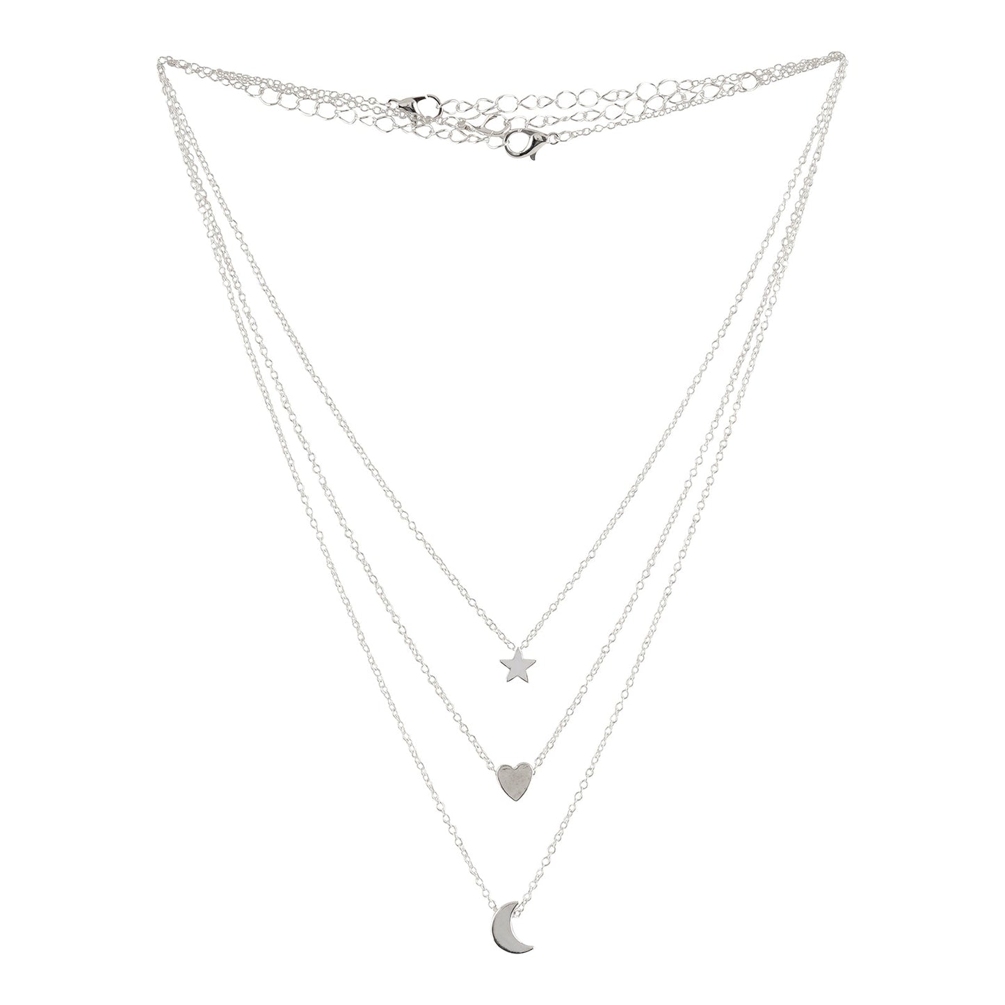 Bewitched Georgiana Dainty Charm Layered Necklace
