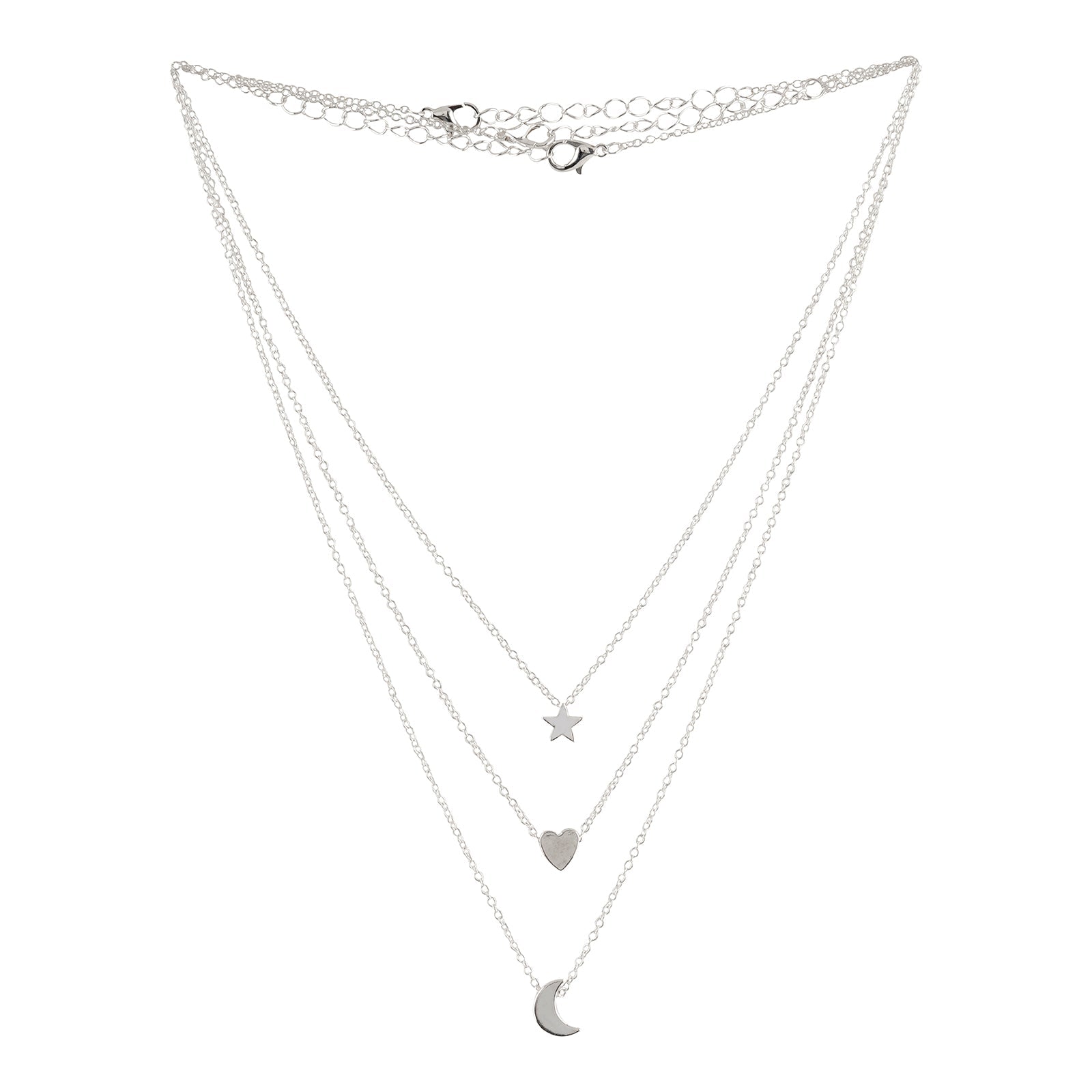 Bewitched Georgiana Dainty Charm Layered Necklace