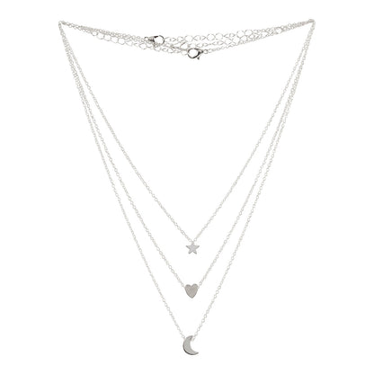 Bewitched Georgiana Dainty Charm Layered Necklace