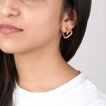 Hearties Gold Hoops