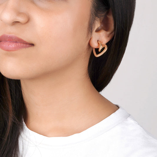 Hearties Gold Hoops