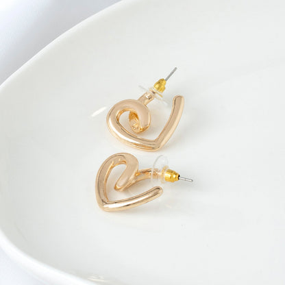 Hearties Gold Hoops