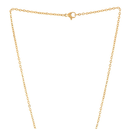 Bewitched E Initial Pendant Necklace