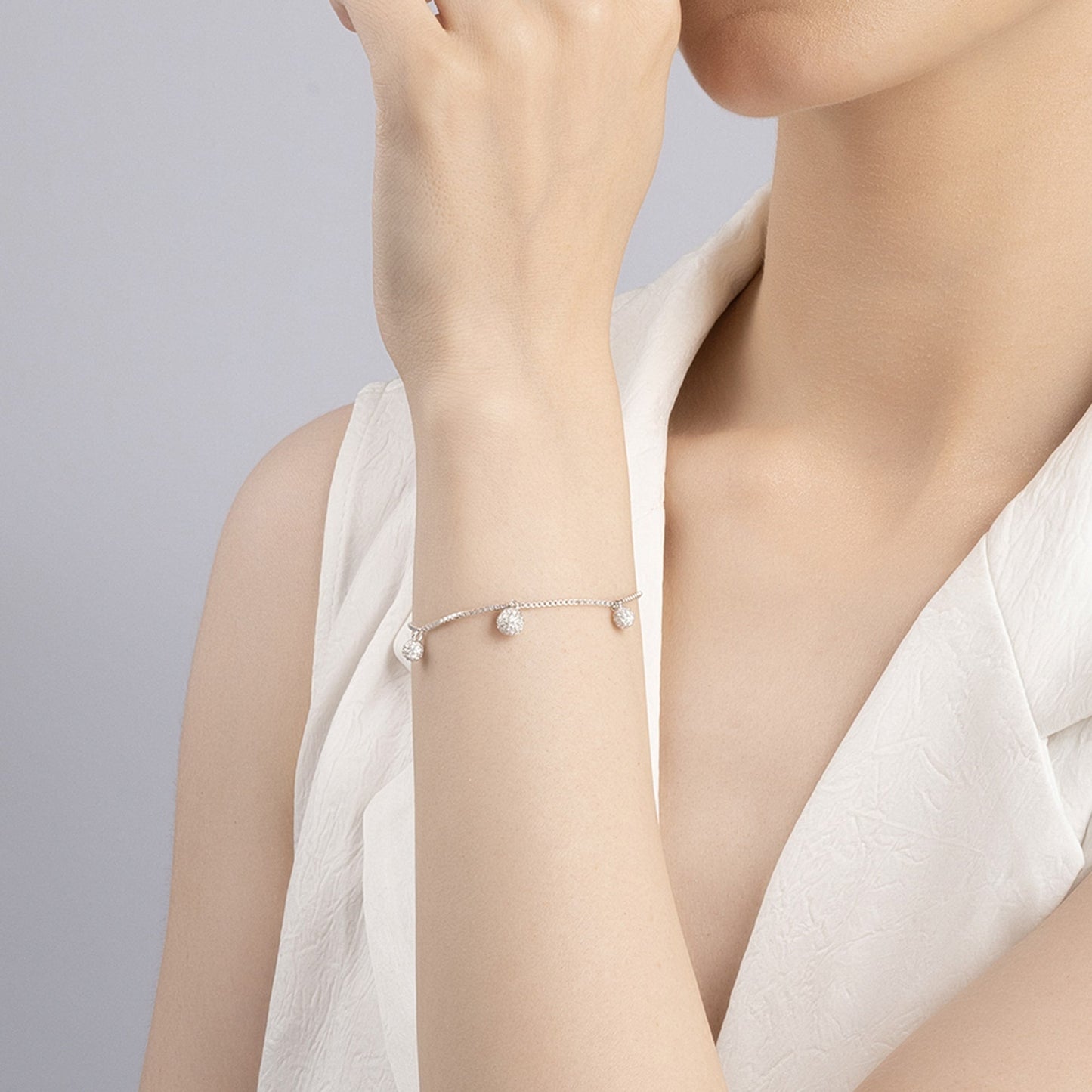 silver bracelet