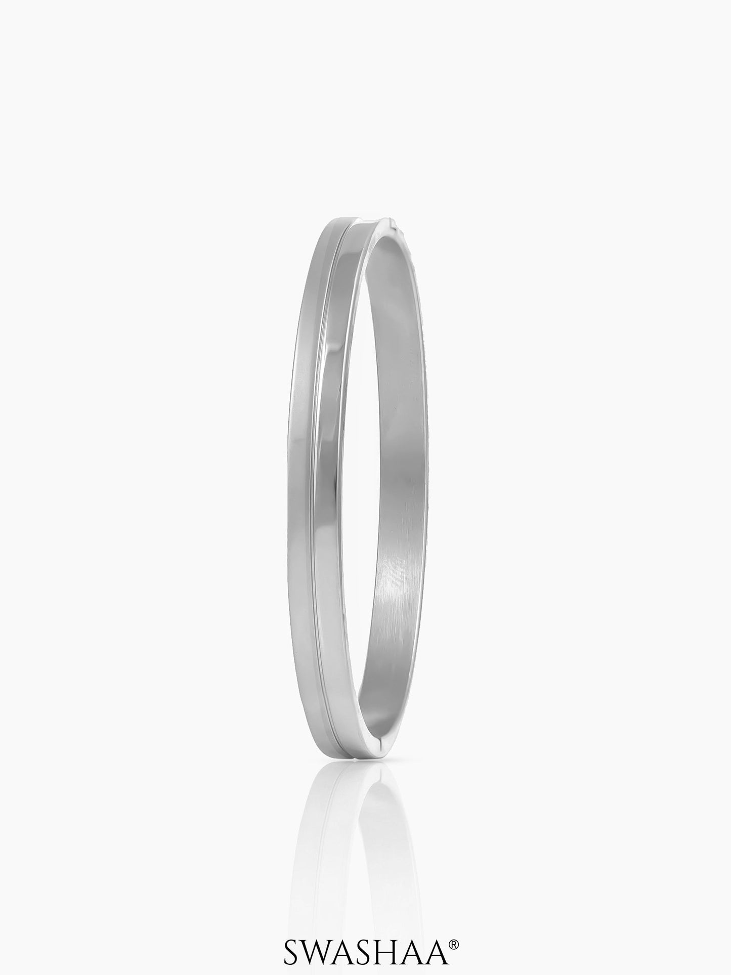 Benjomia Finish Tone Silver Bracelet