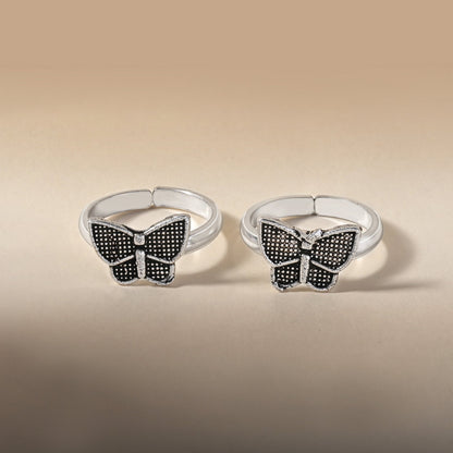 silver toe ring