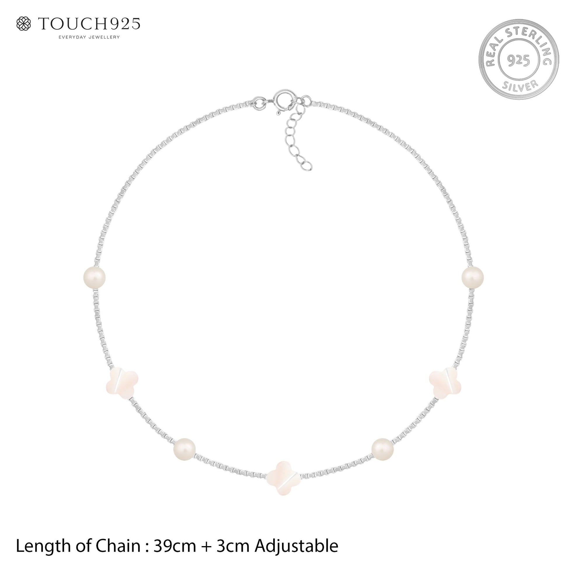 Flowers & Pearls Necklace