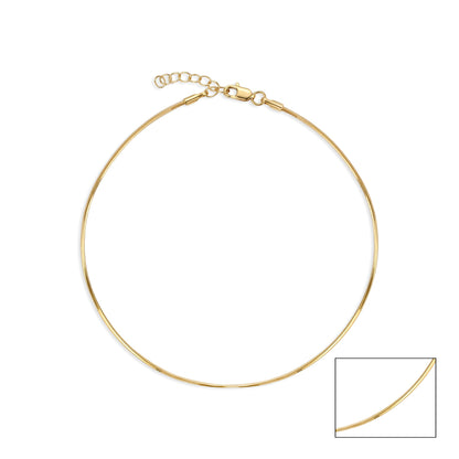 Sleek Snake Chain Anklet