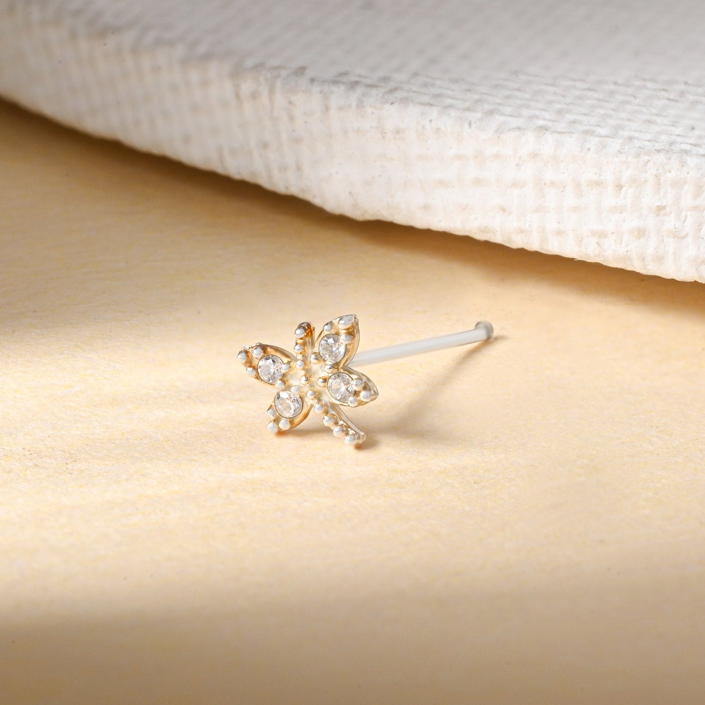 Butterfly Bling Nose Pin