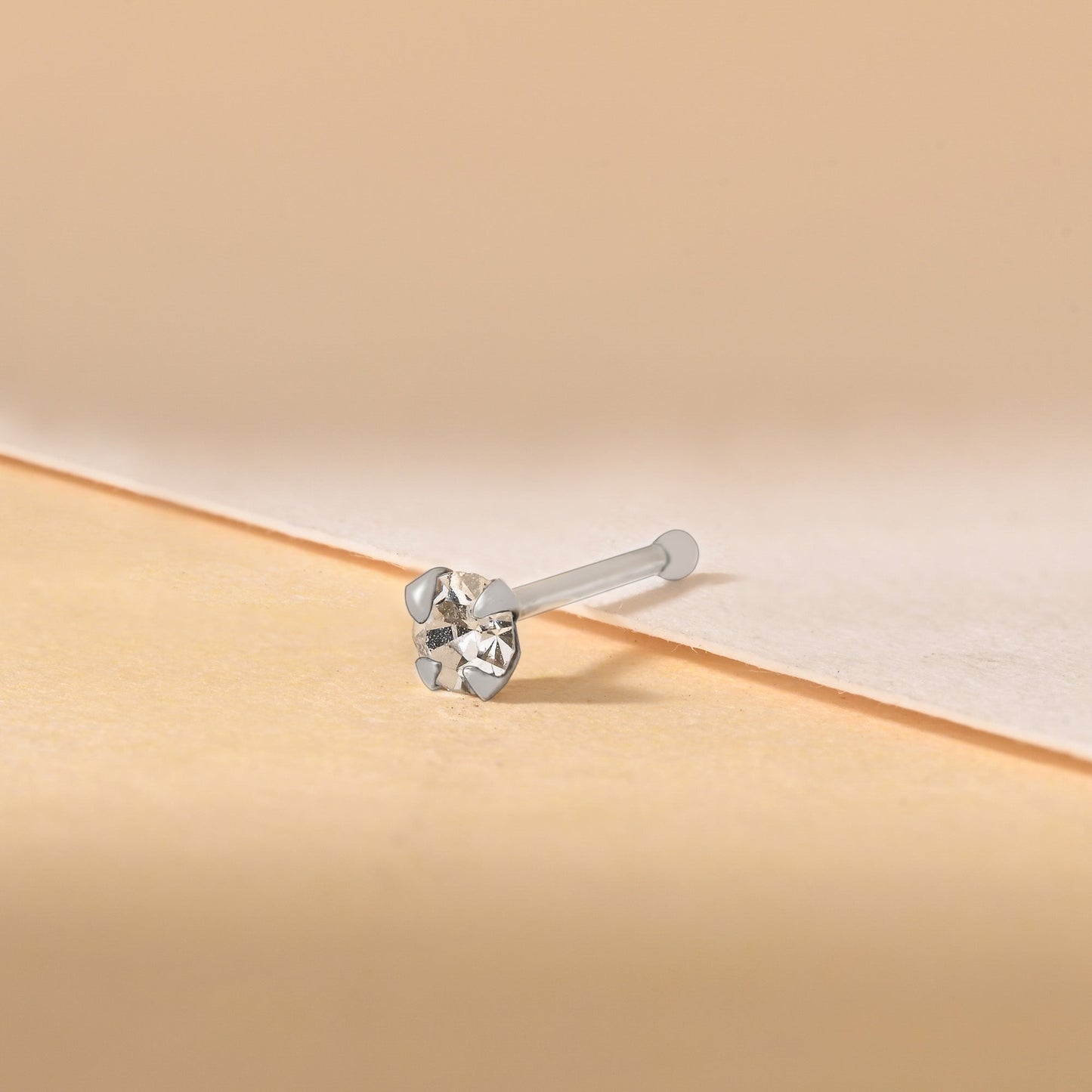 Classic CZ Nose Pin
