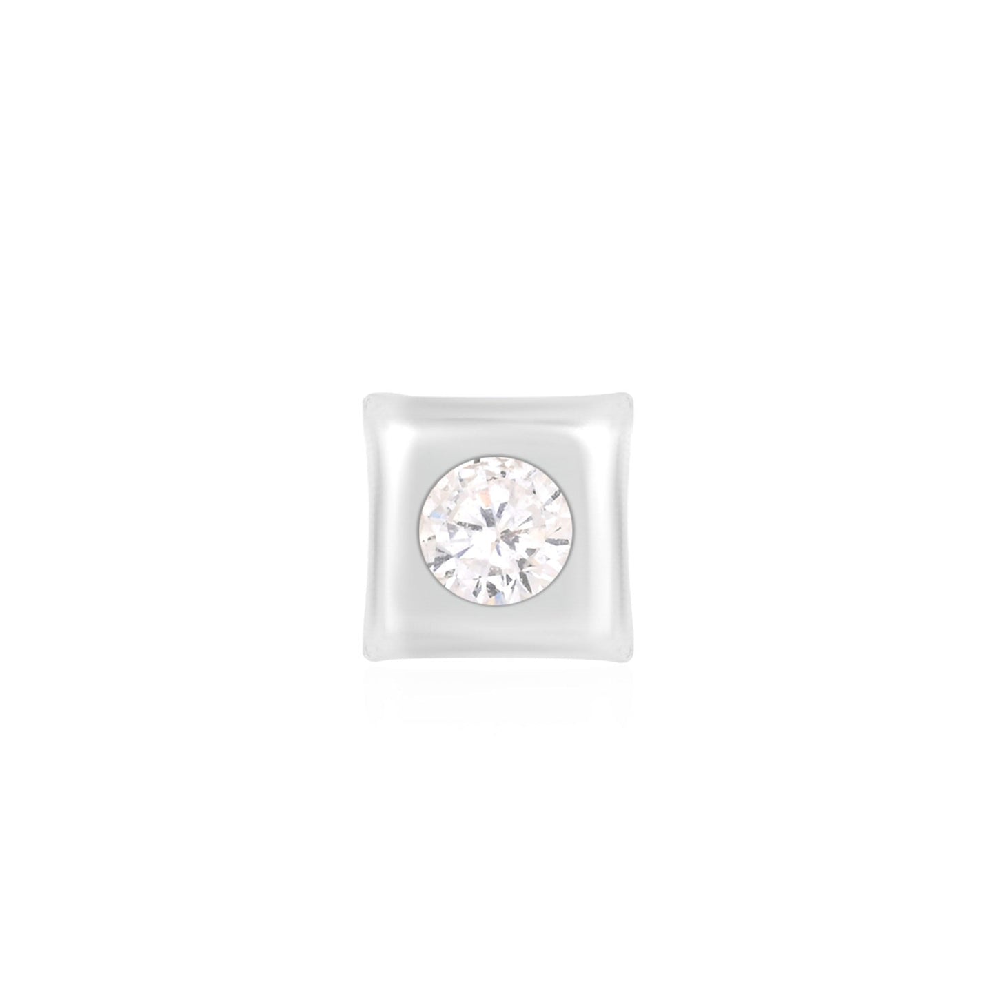 Square Dot Nose Pin