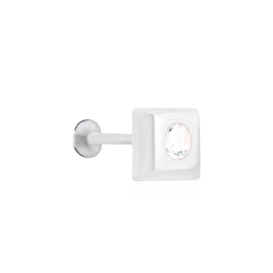 Square Dot Nose Pin