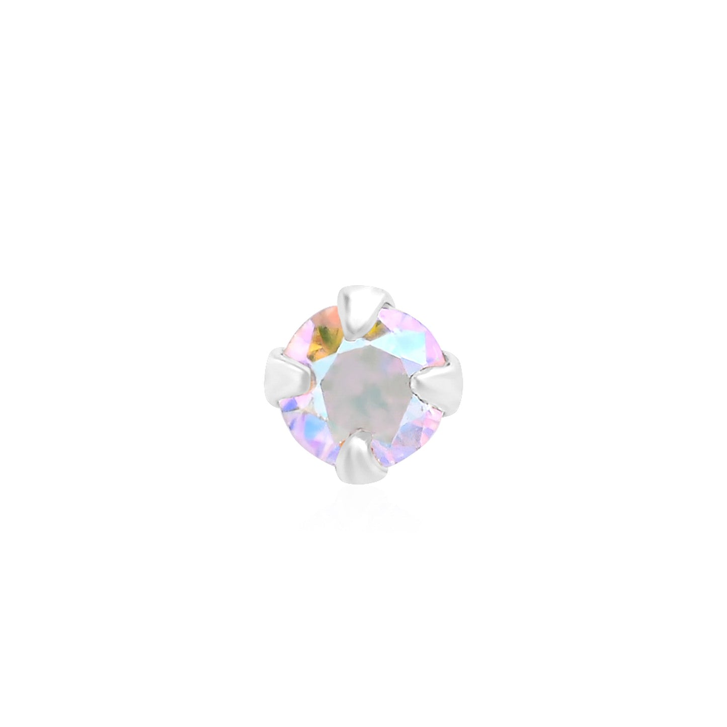Crystal Glow Nose Pin