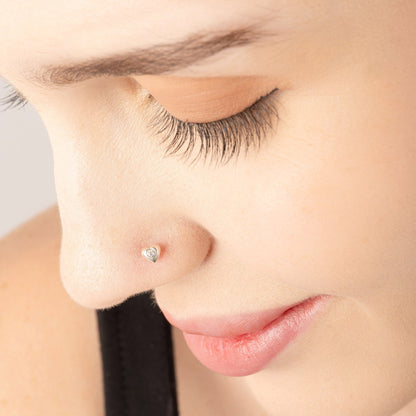 Love Dot Nose Pin