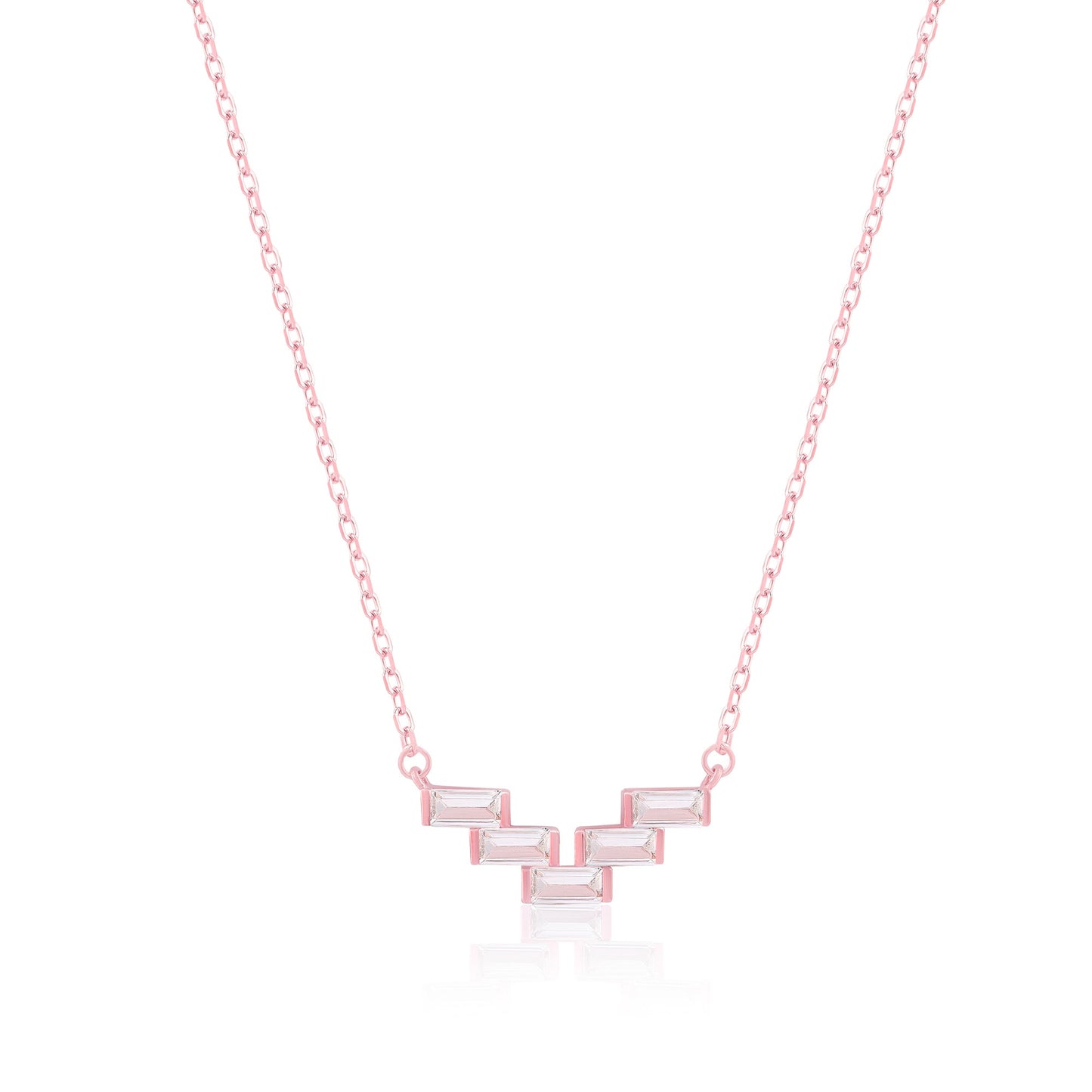 Geometric Stone Necklace