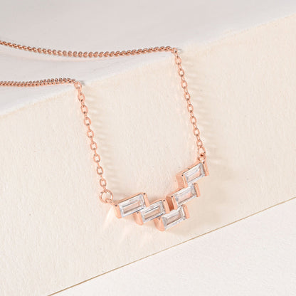 Geometric Stone Necklace