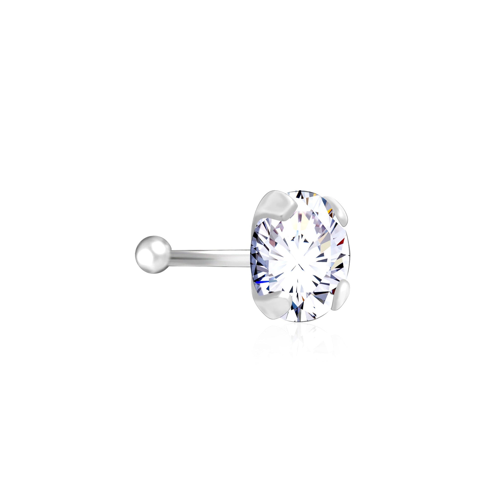 Bold Glint Nose Pin