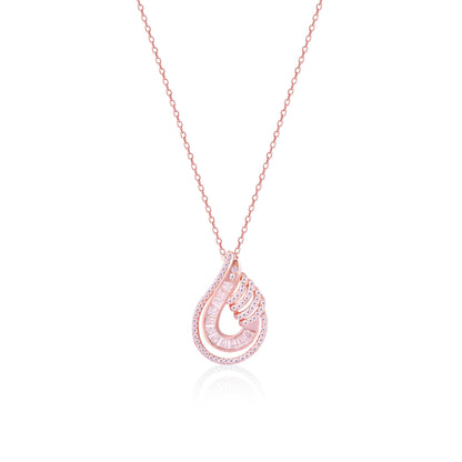 Teardrop Pendant Necklace
