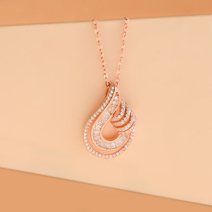 Teardrop Pendant Necklace