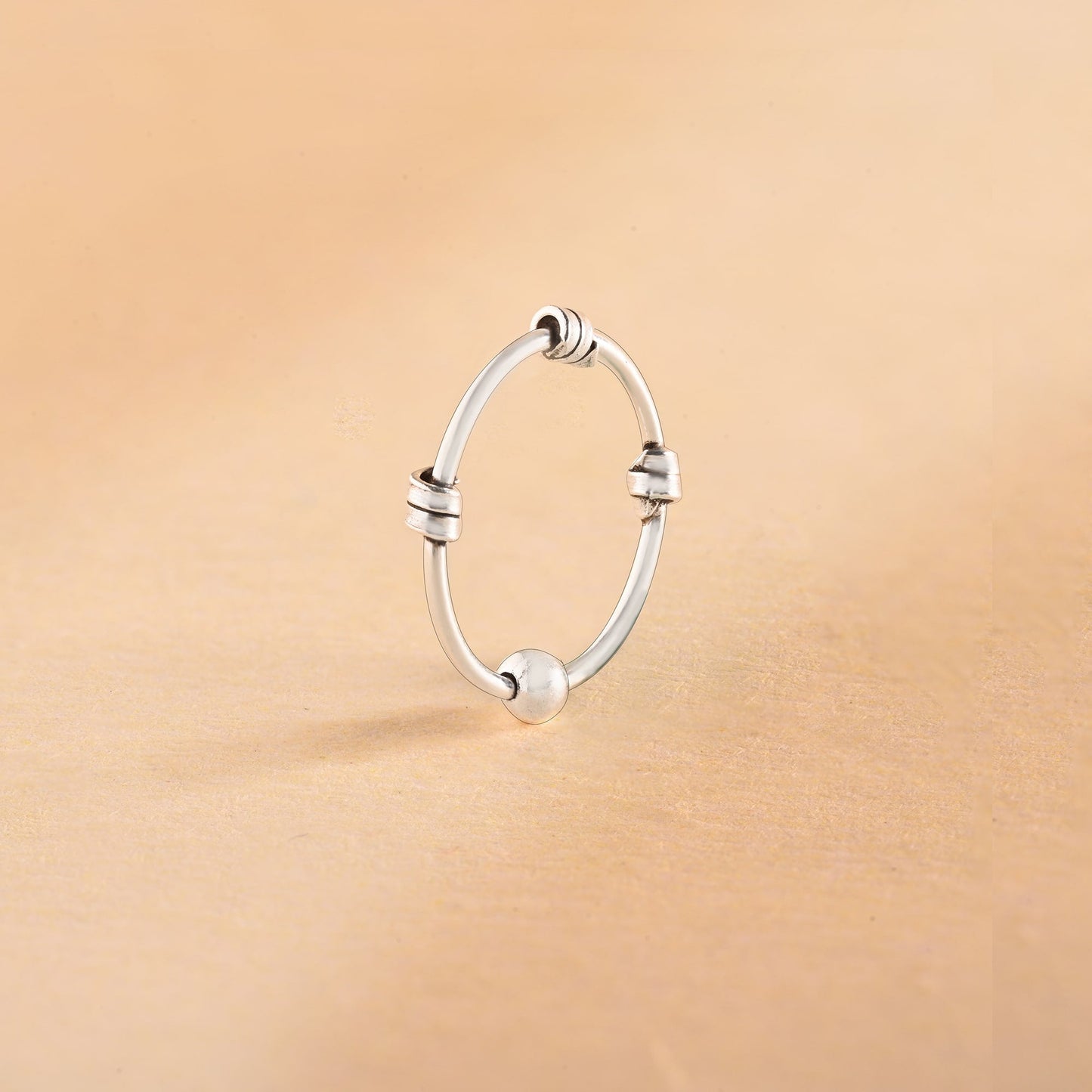 Oxidised Bali Nose Ring
