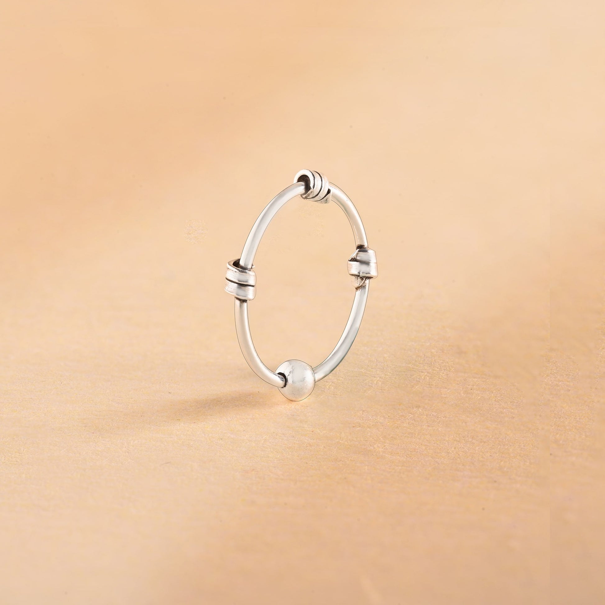 Oxidised Bali Nose Ring