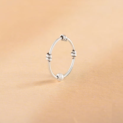 Oxidised Bali Nose Ring