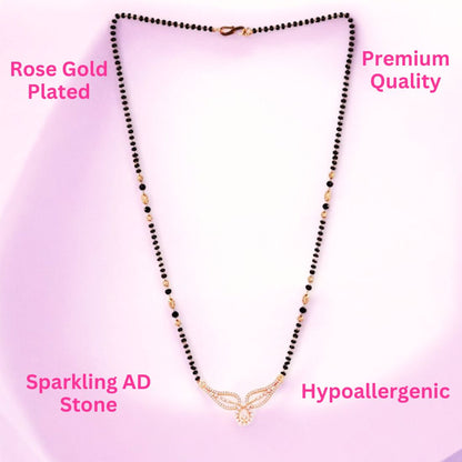 Rose Gold Plated Mangalsutra for Girls and Women