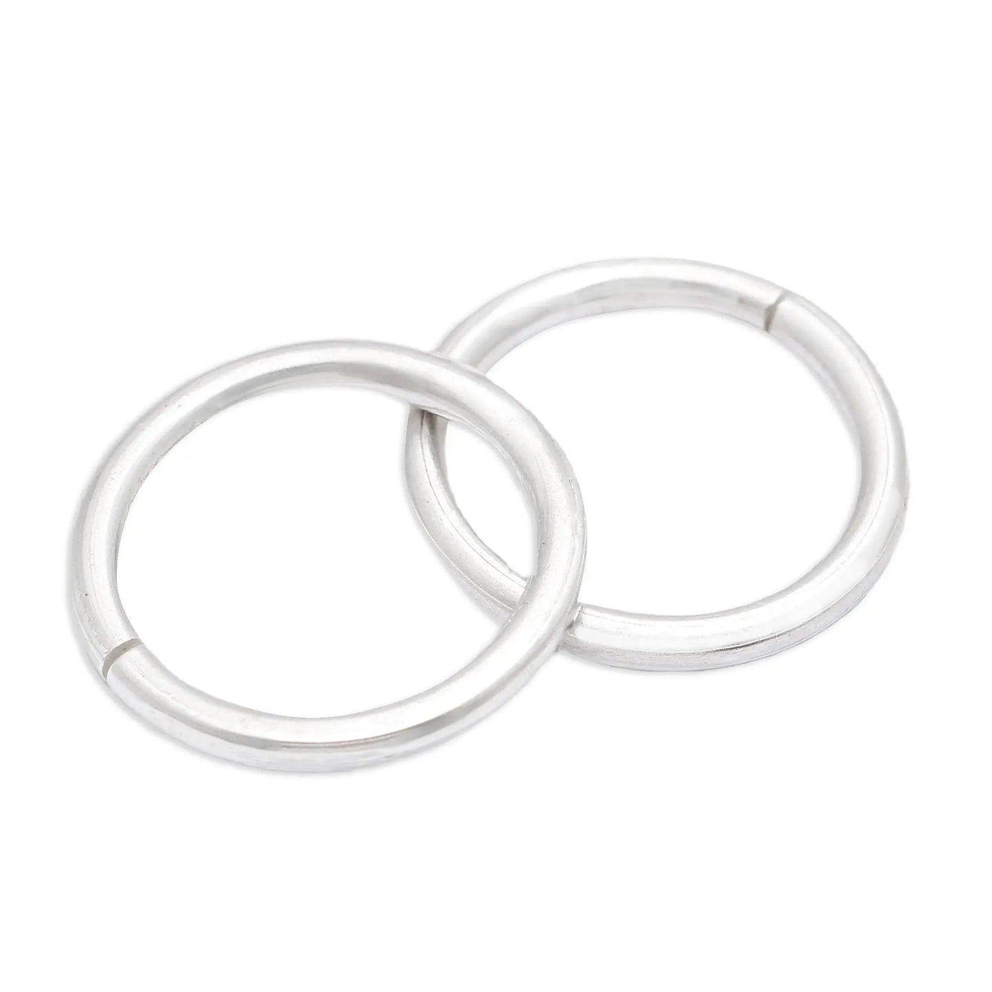 Classic Silver Toe Ring (Pair)