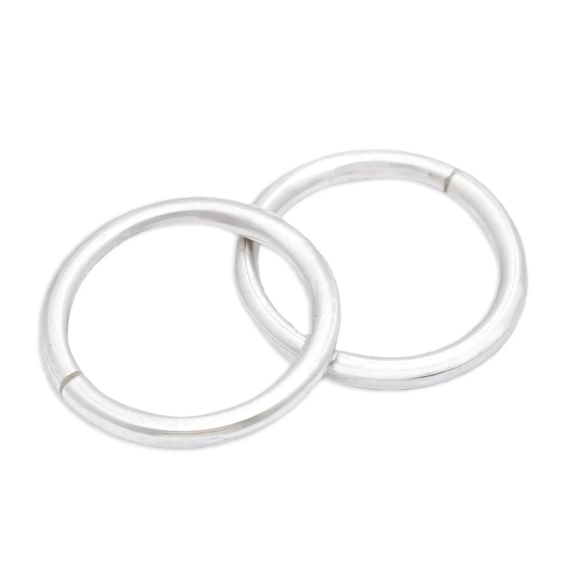 Classic Silver Toe Ring (Pair)